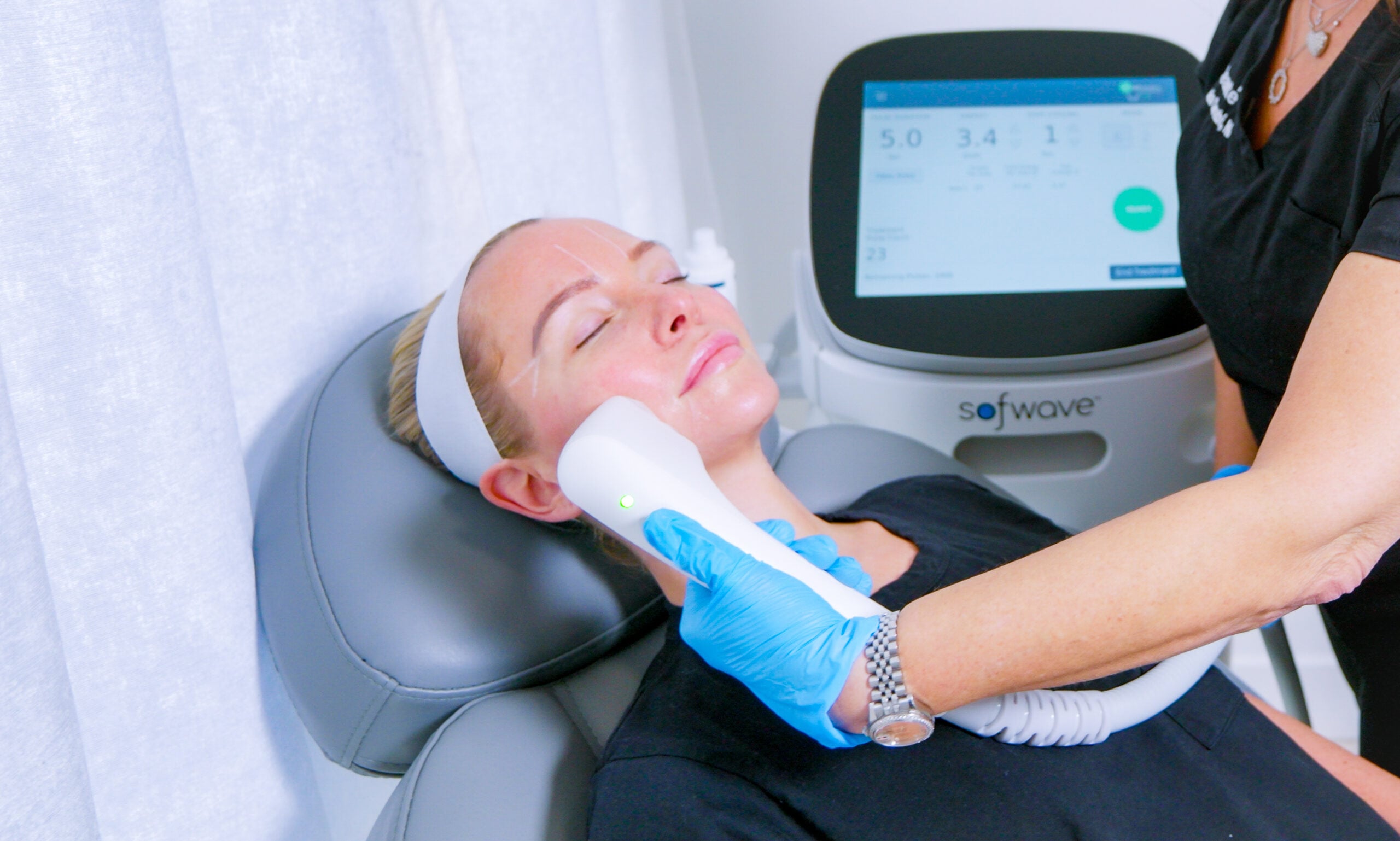 Sofwave skin tightening at Cabo Plastic Surgery