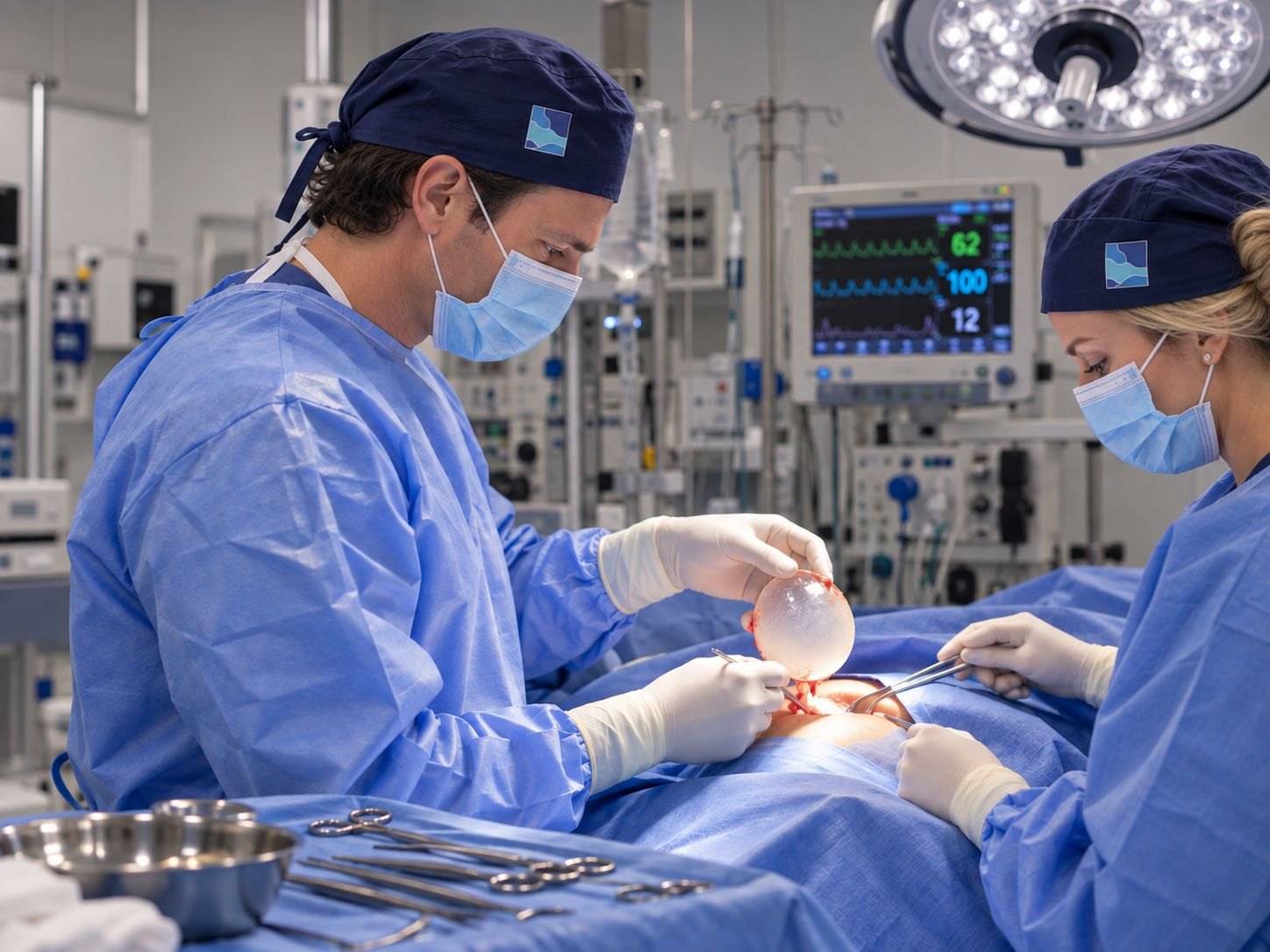 Dr. López Konschot operating at Hospital H+ Los Cabos